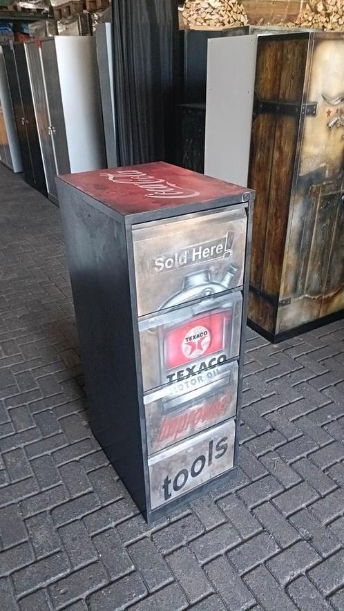 Special paint, metalen gereedschap laden kast, Huis en Inrichting, Kasten | Ladekasten, Zo goed als nieuw, 100 tot 150 cm, Minder dan 50 cm