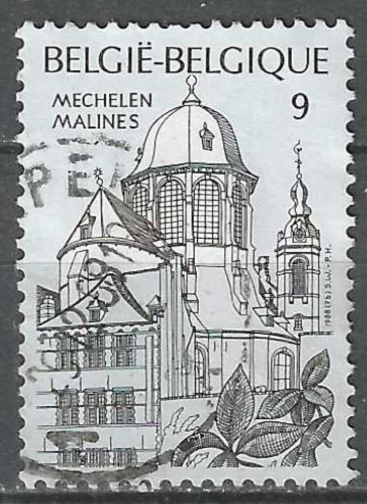 Belgie 1988 - Yvert/OBP 2289 - Toerisme - Mechelen (ST), Postzegels en Munten, Postzegels | Europa | België, Verzenden, Gestempeld