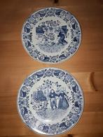 2 Petrus Regout wandborden Fantaisie, Antiek en Kunst, Antiek | Wandborden en Tegels, Ophalen of Verzenden