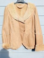 Echte lammy coat zo goed als nieuw., Ophalen of Verzenden, Zo goed als nieuw, Maat 38/40 (M), Bruin