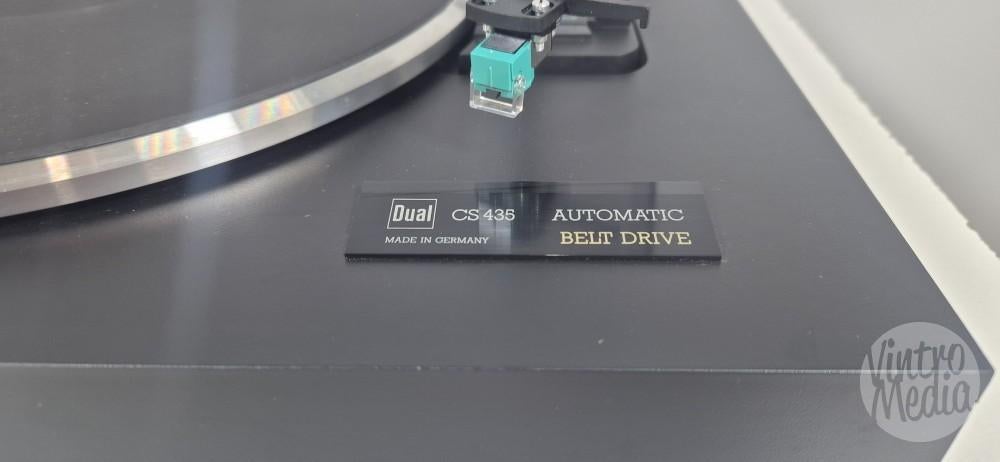 Dual CS 435 Platenspeler | Automatisch | Audio Technica, Automatisch, Refurbished, Ophalen of Verzenden, Platenspeler