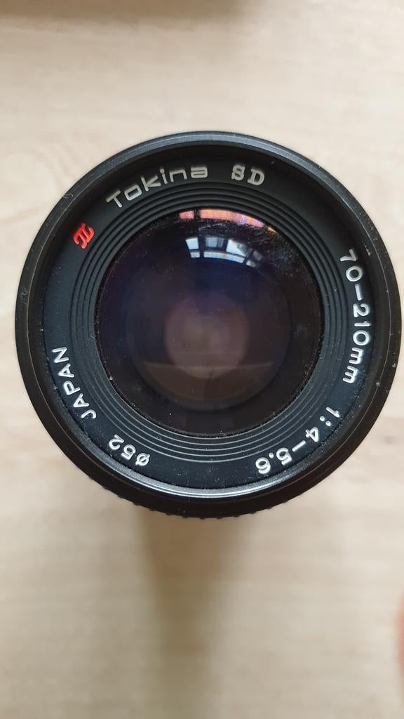 Tokina telelens 70-210 Ø52 voor analoge spiegelreflex camera, Ophalen of Verzenden, Telelens