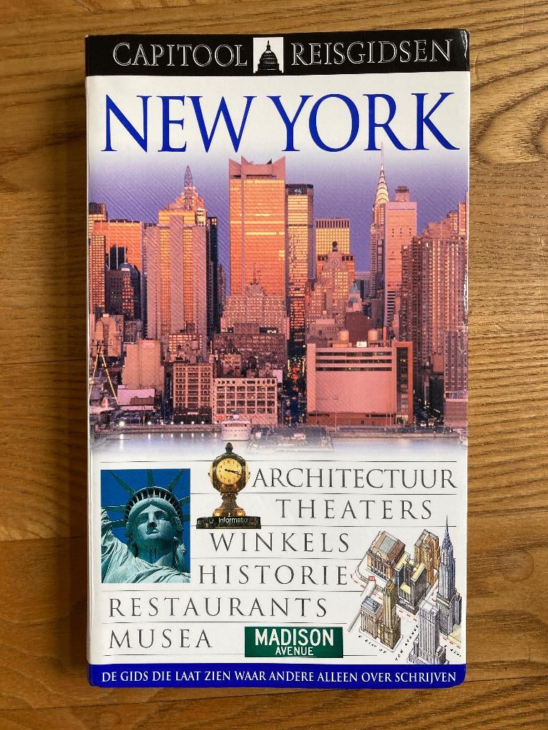 Reisgids New York Capitool, Capitool, Ophalen of Verzenden, Zo goed als nieuw, Reisgids of -boek