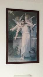 Groot schilderij engelen, Ophalen