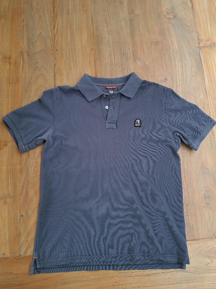 Polo van Parajumpers Herenmt. M tshirt grijs PJS, Kleding | Heren, Polo's, Zo goed als nieuw, Maat 48/50 (M), Grijs, Ophalen of Verzenden