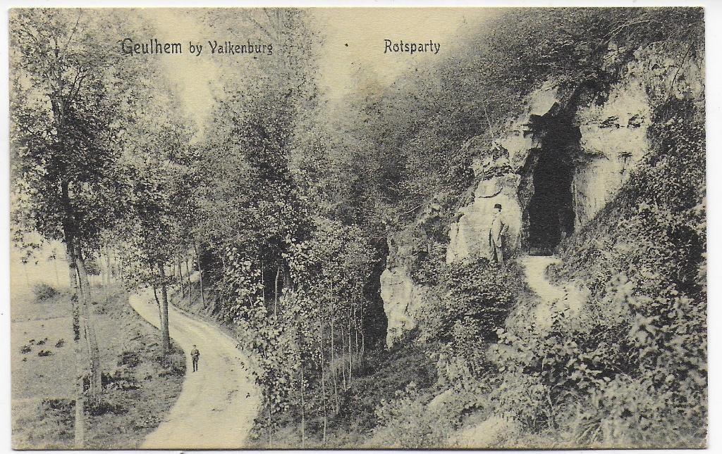 Geulhem Rotspartij Oude Ongelopen Ansichtkaart ( B521, Verzamelen, Ophalen of Verzenden, 1940 tot 1960, Ongelopen