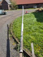 Lantaarnpaal met een knikje, Tuin en Terras, Buitenverlichting, Gebruikt, Staande lamp, Ophalen of Verzenden, Netvoeding