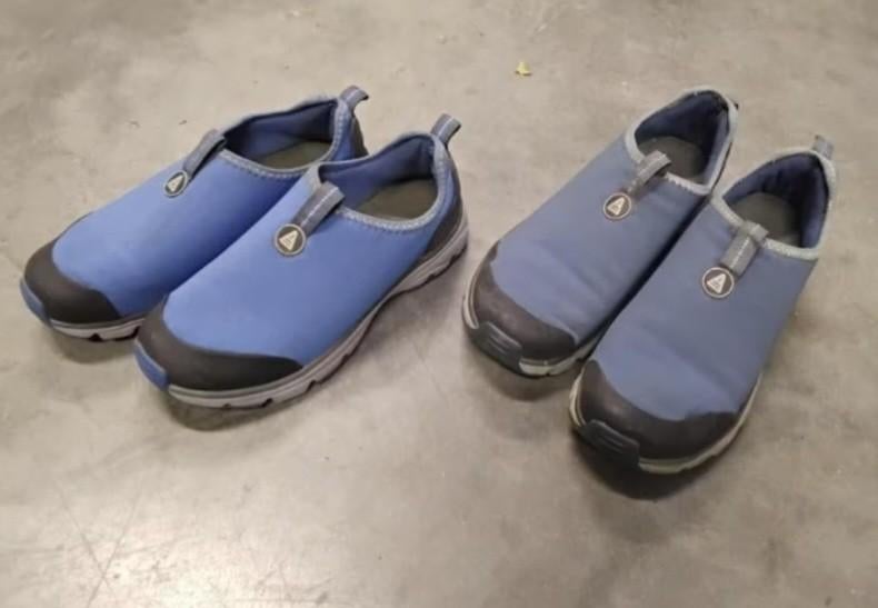 ANWB bootschoenen heren maat: 43 en dames maat: 38, Kleding | Heren, Schoenen, Ophalen, Blauw, Sportschoenen, ANWB