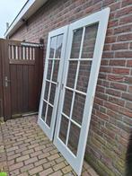 2 Skantrae Binnenschuifdeuren met Glas, Ophalen of Verzenden, Glas, Binnendeur, 200 tot 215 cm