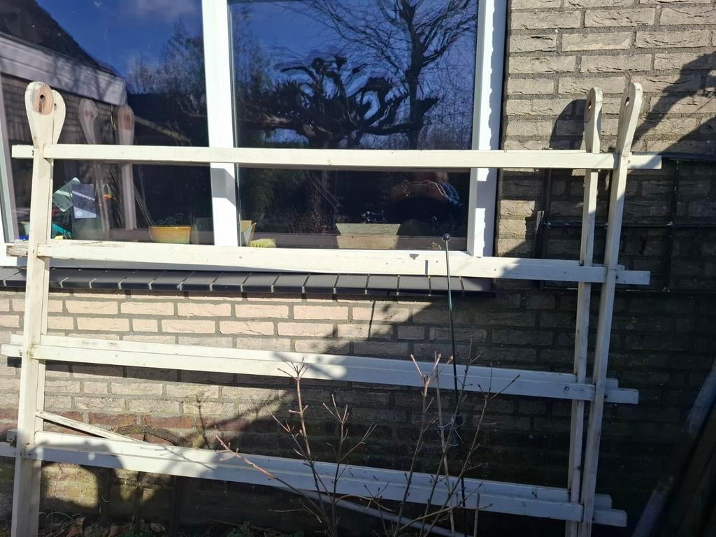 Houten linnenrek / Rak, Ophalen