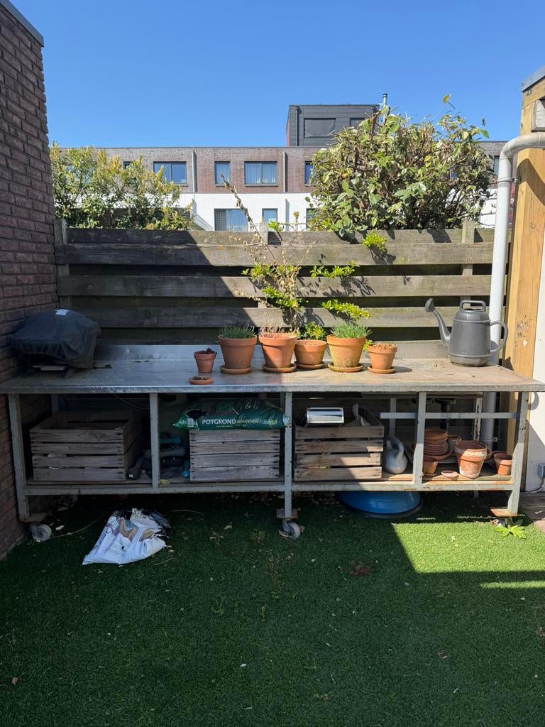 Oude slagersbank, Ophalen, Gebruikt, Gas