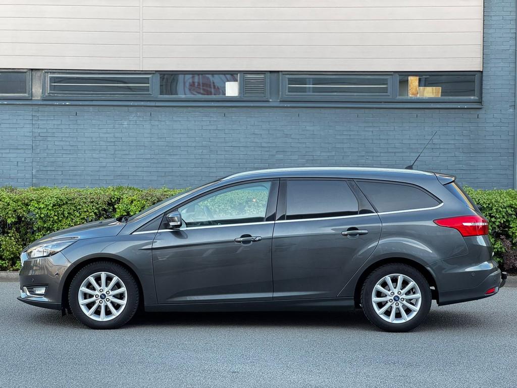 Ford Focus Wagon 1.0 Titanium, Auto's, Start-stop-systeem, 125 pk, Gebruikt, Euro 6