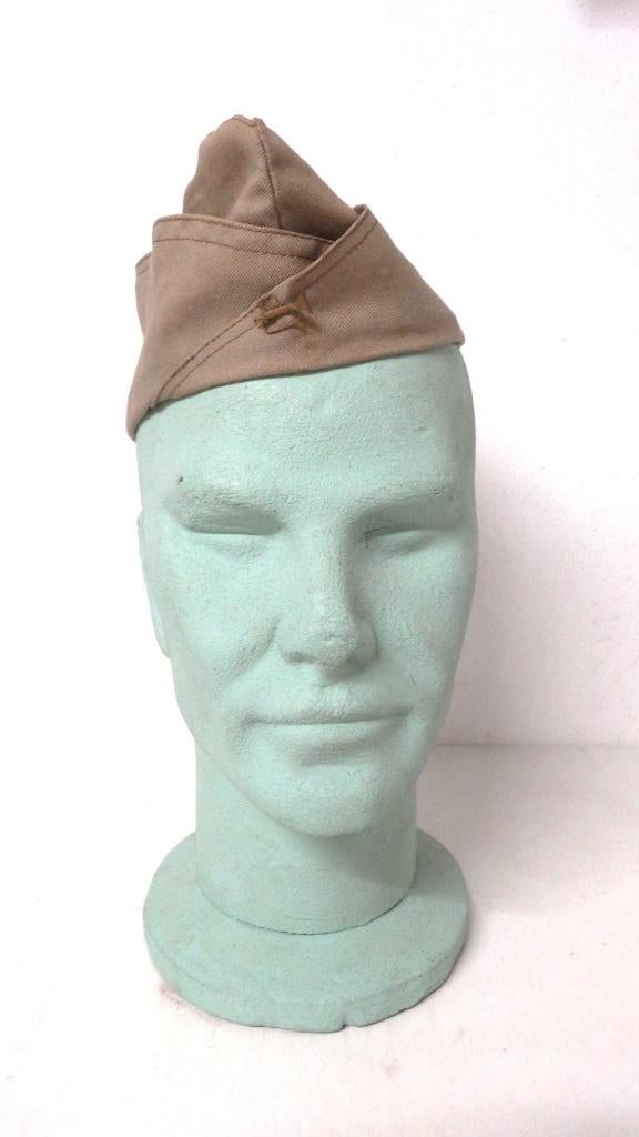 Garrison cap., Verzamelen, Militaria | Tweede Wereldoorlog, Ophalen of Verzenden, Landmacht, Amerika, Helm of Baret