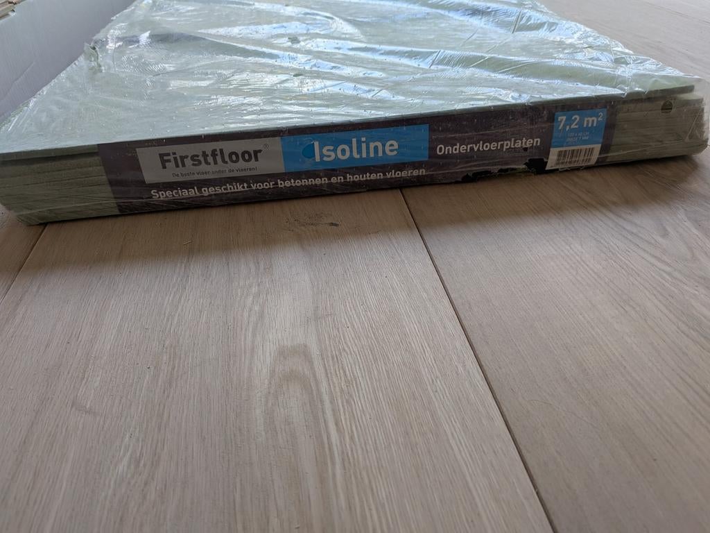 Firstfloor Isoline Ondervloerplaten 7mm - 6,2, Ophalen, Overige materialen, 30 cm of meer, 50 tot 150 cm