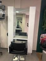 Kaptafels 2x met kastjes aan de zijkant voor kapjas/produkt, Ophalen of Verzenden, Zo goed als nieuw