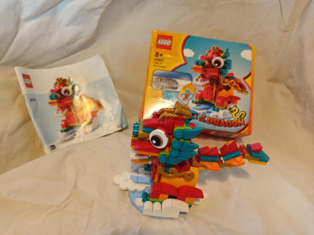 Legoset 40611 year of the dragon, Ophalen of Verzenden, Zo goed als nieuw, Complete set, Lego