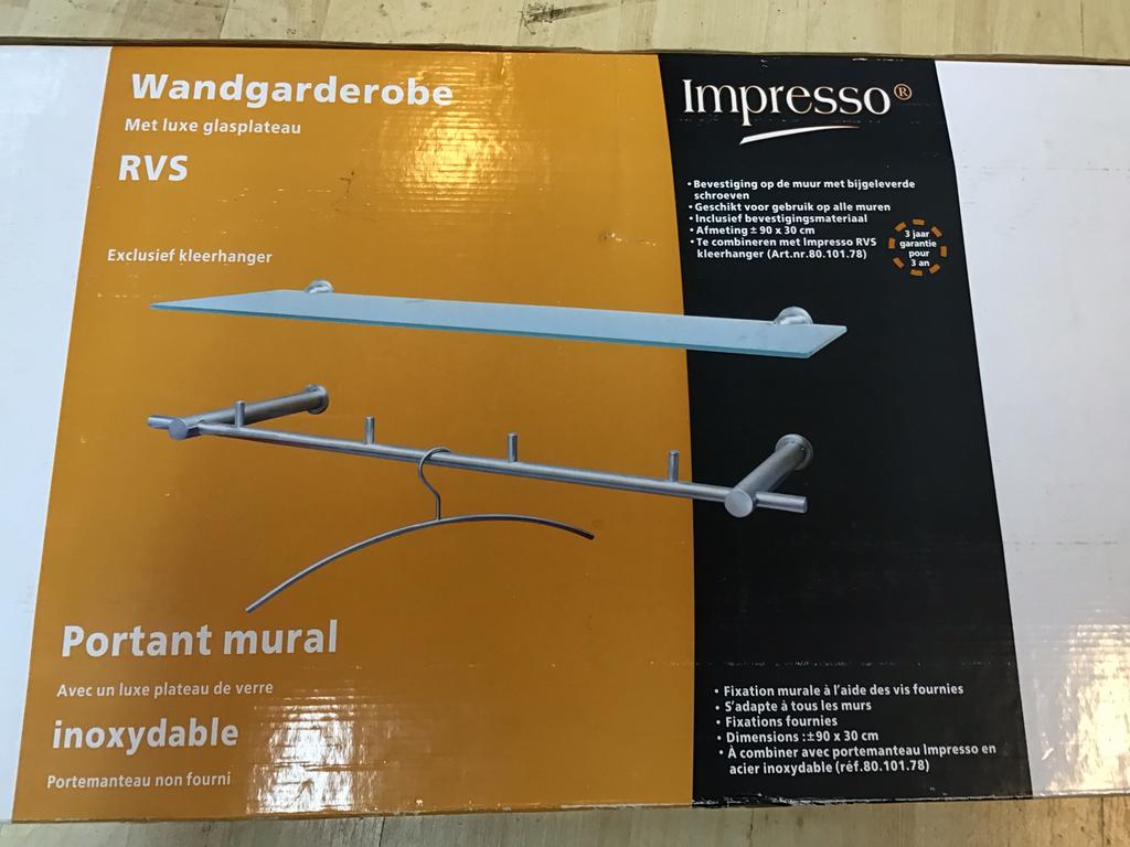 Garderobe kapstok met vaste prijs €10, Huis en Inrichting, Woonaccessoires | Kapstokken, Nieuw, Minder dan 100 cm, Hout, Ophalen