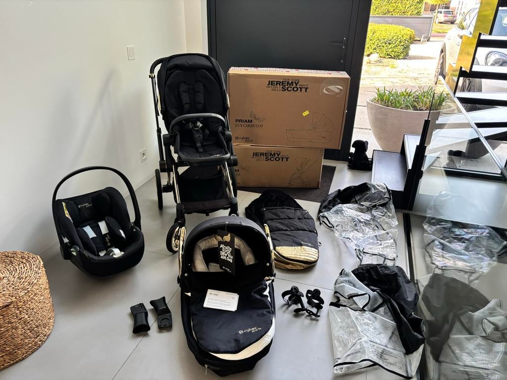 Cybex Jeremy Scott Wings complete set, Zo goed als nieuw, Combiwagen, Met autostoeltje, Ophalen