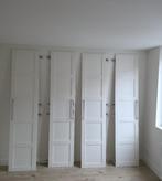 4x IKEA PAX BERGSBO doors 50x229 white with hinges & handles, Huis en Inrichting, Kasten | Kledingkasten, Ophalen, Overige materialen