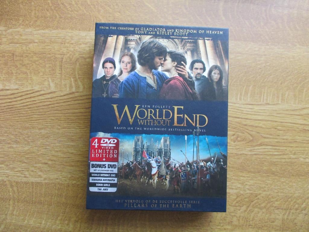 cynthia nixon-ben chaplin: world without end (F), Cd's en Dvd's, Dvd's | Tv en Series, Alle leeftijden, Verzenden, Zo goed als nieuw