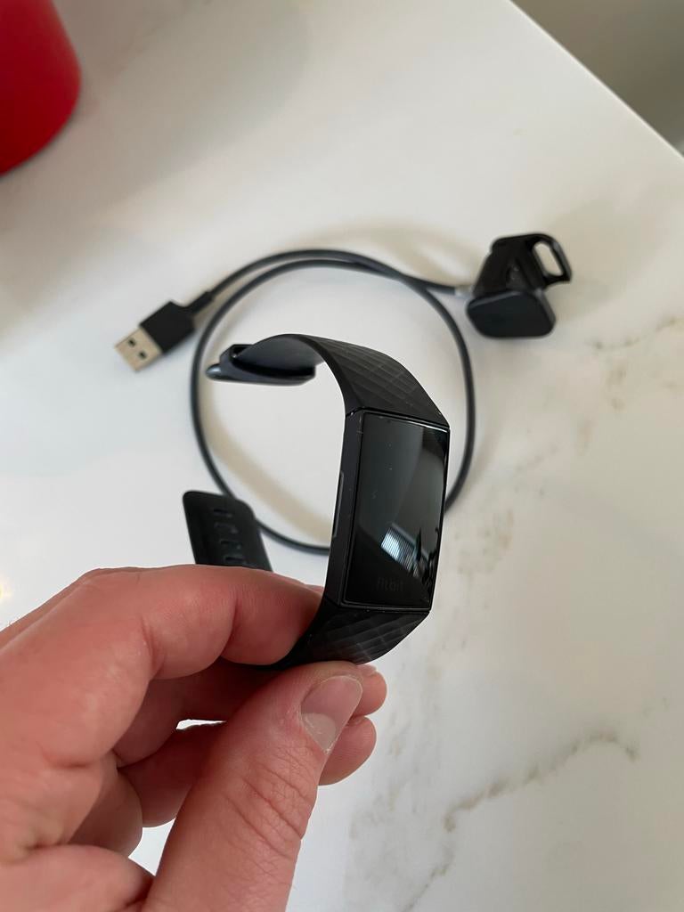 Fitbit FB417 activity tracker, Ophalen, Gebruikt, Zwart