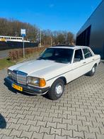 Mercedes-Benz 300D 5cil handgeschakeld 1982 france import, Achterwielaandrijving, Open dak, Wit, Leder