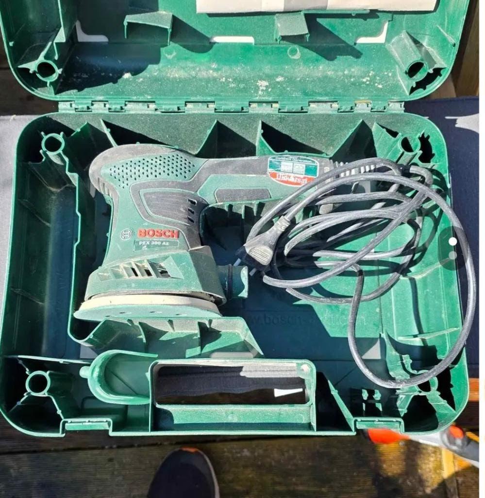 Bosch schuurmachine, Ophalen, Gebruikt, Minder dan 600 watt, Vlakschuurmachine