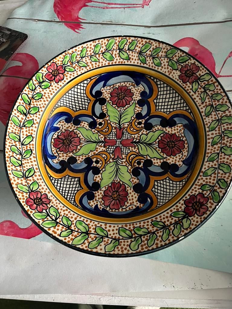 Mooie wandbord Spaans, Ophalen of Verzenden