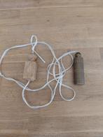 Oud koperen schietlood, Antiek en Kunst, Antiek | Gereedschap en Instrumenten, Ophalen of Verzenden