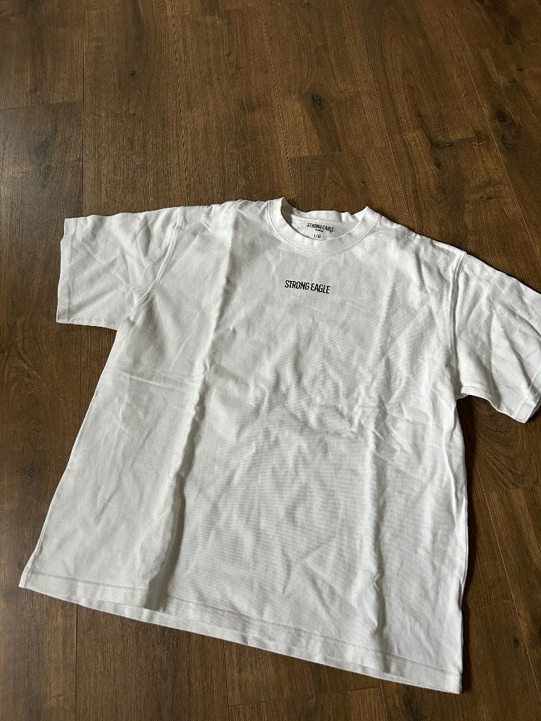 Shirt strong eagle, Ophalen, Gedragen, Maat 56/58 (XL), Wit
