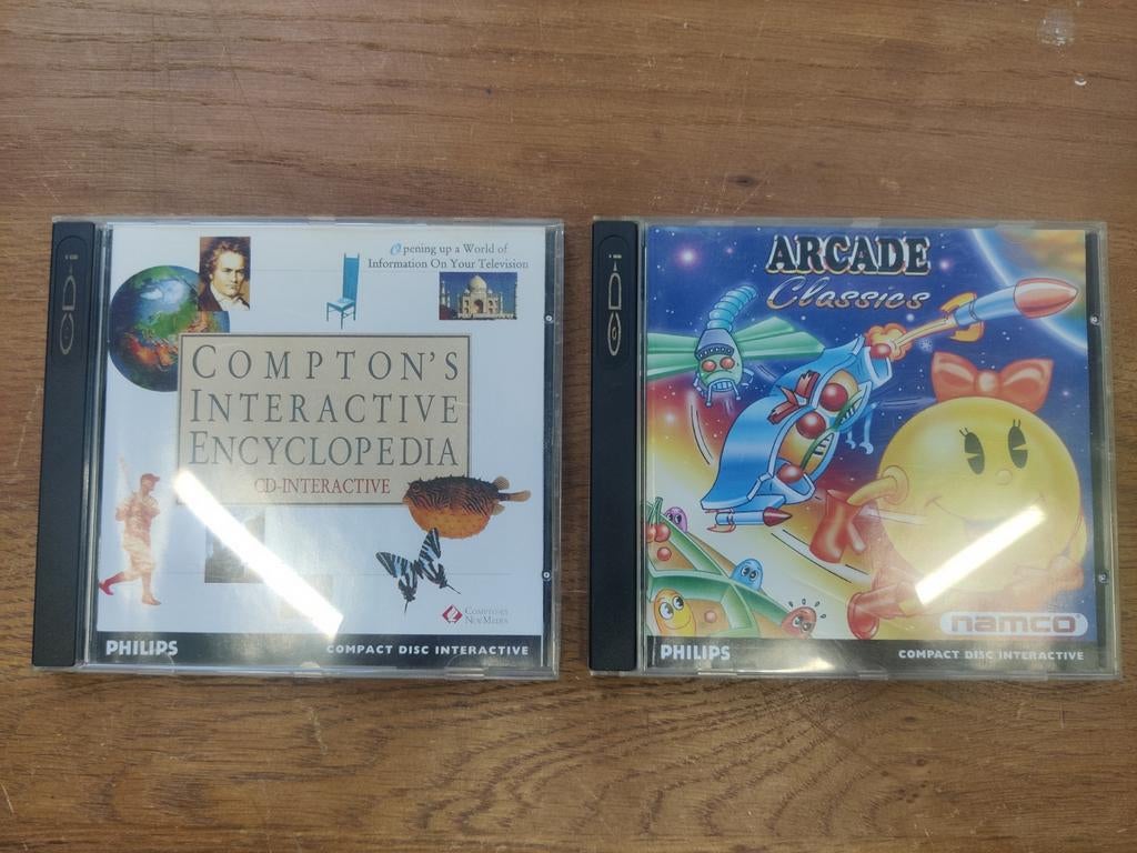 Philips CD-i games: Compton's Encyclopedia en Arcade Classi, Ophalen of Verzenden