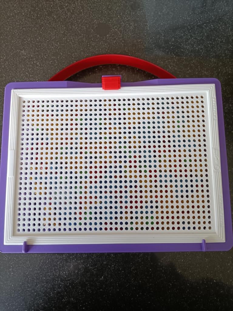 Quercetti insteek mozaïek, zgan, gemakkelijk mee te nemen, Kinderen en Baby's, Speelgoed | Educatief en Creatief, Ophalen of Verzenden