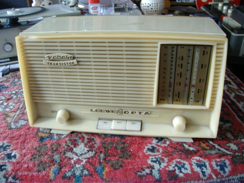 vintage loewe opta denk jaren 50/60, Ophalen of Verzenden, Gebruikt, Radio