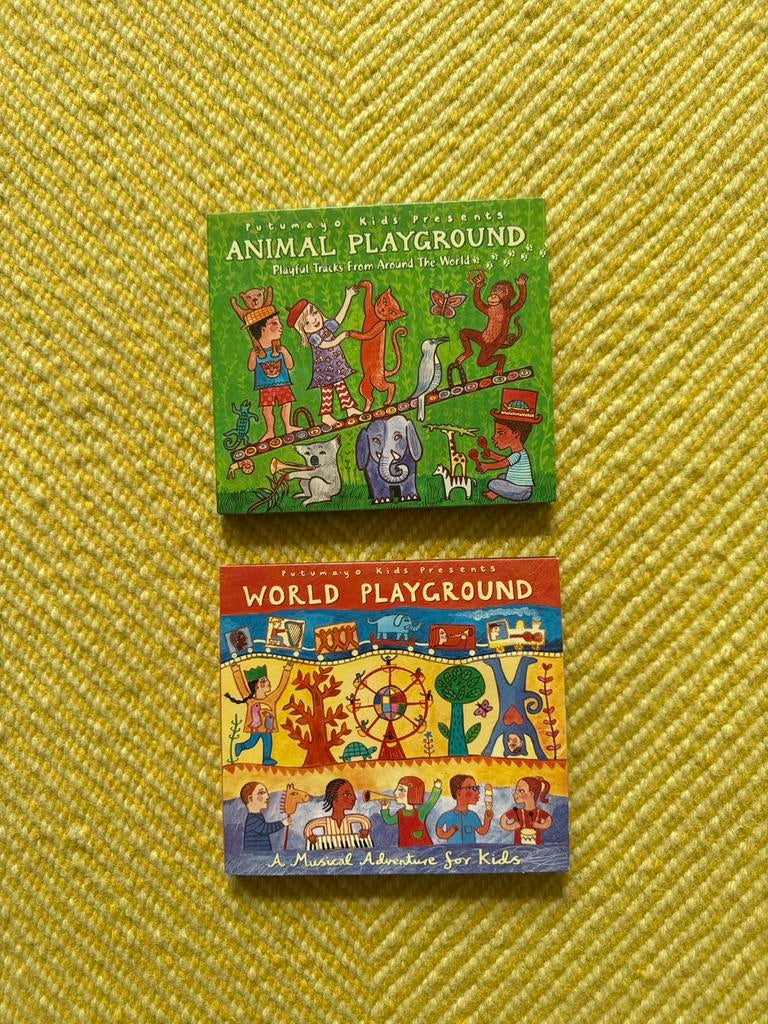 Putumayo Kids cd's – World & Animal Playground, Cd's en Dvd's, Cd's | Kinderen en Jeugd, Ophalen of Verzenden, Gebruikt, Muziek