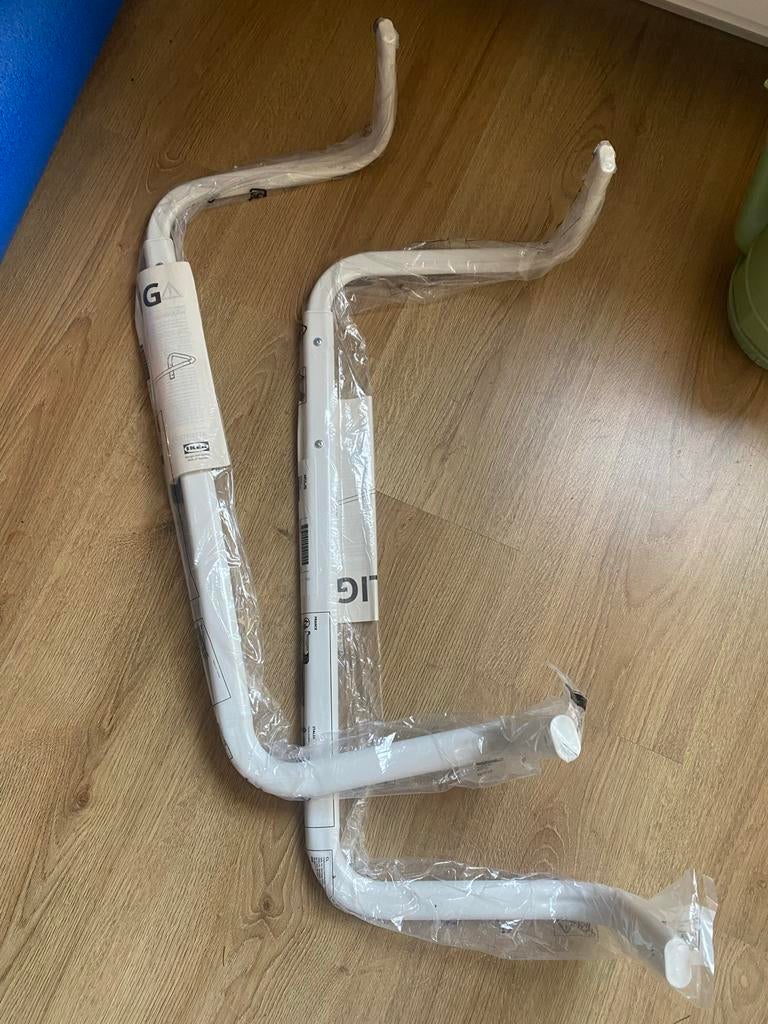 IKEA Mulig Kledingrek Muurbevestiging Wit (Nieuw), Kleding | Dames, Kledingrekken, Ophalen of Verzenden, Nieuw