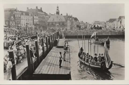 Vlissingen de Ruyter Herdenking 1957, Verzenden, 1940 tot 1960, Ongelopen, Zeeland