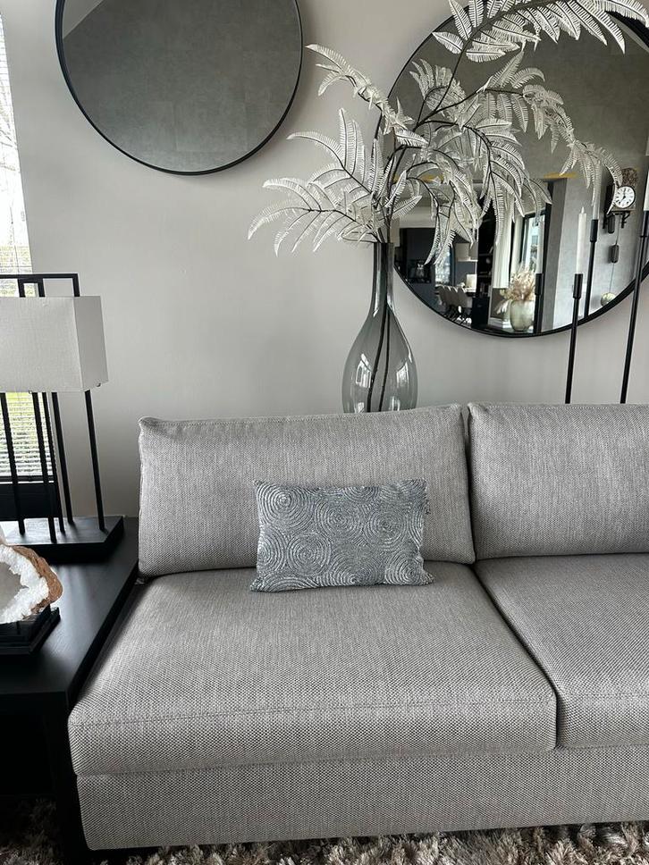 Walra sierkussen grijs met pailletten, Huis en Inrichting, Woonaccessoires | Kussens, Nieuw, Grijs, Rechthoekig, Ophalen of Verzenden