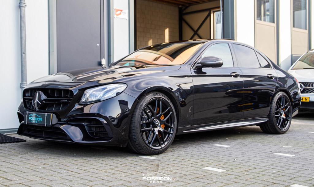 Mercedes-Benz E-Klasse AMG 63 S 4Matic PANO | KERAMISCH | CA, Auto's, Mercedes-Benz, Automaat, Gebruikt, Zwart, Zwart