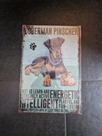 Doberman pincher wandbord, Ophalen of Verzenden, Nieuw