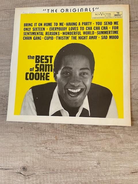 LP Sam Cooke - The Originals The Best Of Sam Cooke - 1962, Cd's en Dvd's, Vinyl | R&B en Soul, Ophalen of Verzenden, Gebruikt