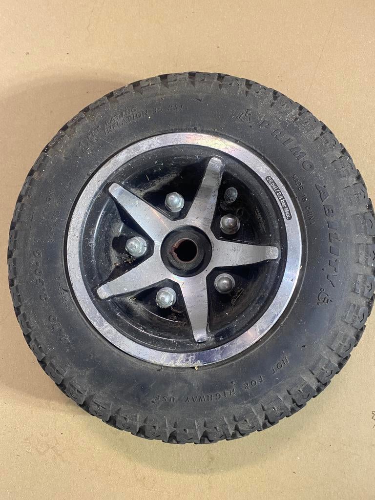 Wiel scootmobiel, Ophalen, Gebruikt, Elektrische rolstoel