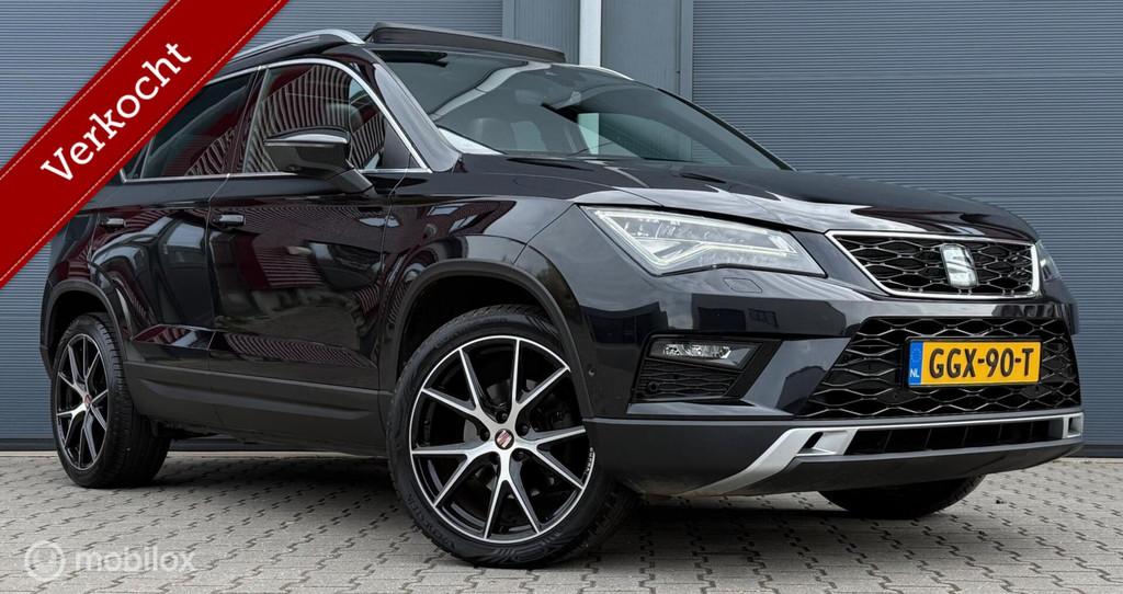 Seat Ateca 1.5 TSI Xcellence Pano.dak/LED/Carplay/Viritual/C, Auto's, Seat, Bedrijf, Ateca, 360° camera, ABS, Adaptive Cruise Control
