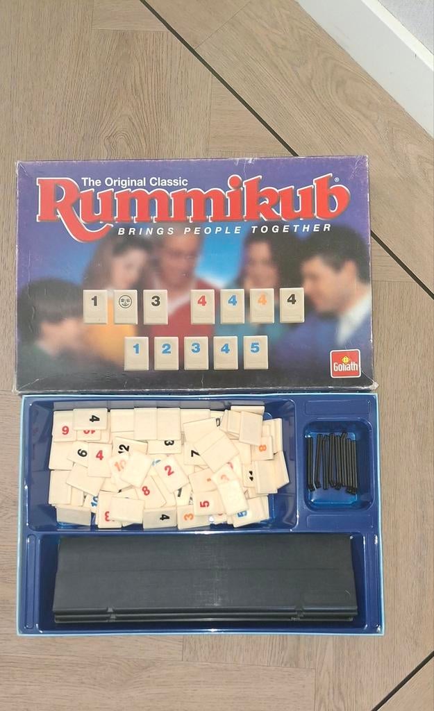 Rummikub spel, Drie of vier spelers, Ophalen, Gebruikt, Goliath