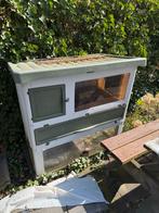 Knaagdieren buitenhok met plexiglas en verwarmingselement, Ophalen, 90 cm of meer, Hok, Cavia