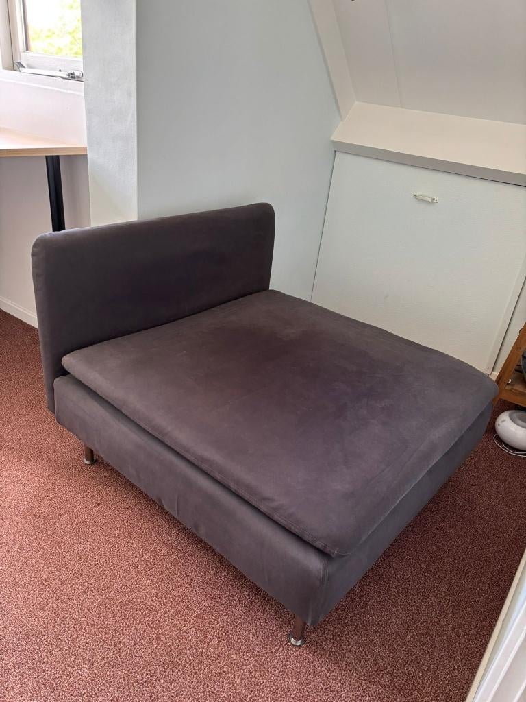 IKEA Söderhamn chaise longue / fauteuil – grijs, Ophalen, Gebruikt, 75 tot 100 cm, Minder dan 150 cm