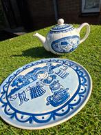 Blond Amsterdam theepot en groot bord, Huis en Inrichting, Keuken | Servies, Ophalen, Blond Amsterdam, Zo goed als nieuw, Bord(en)