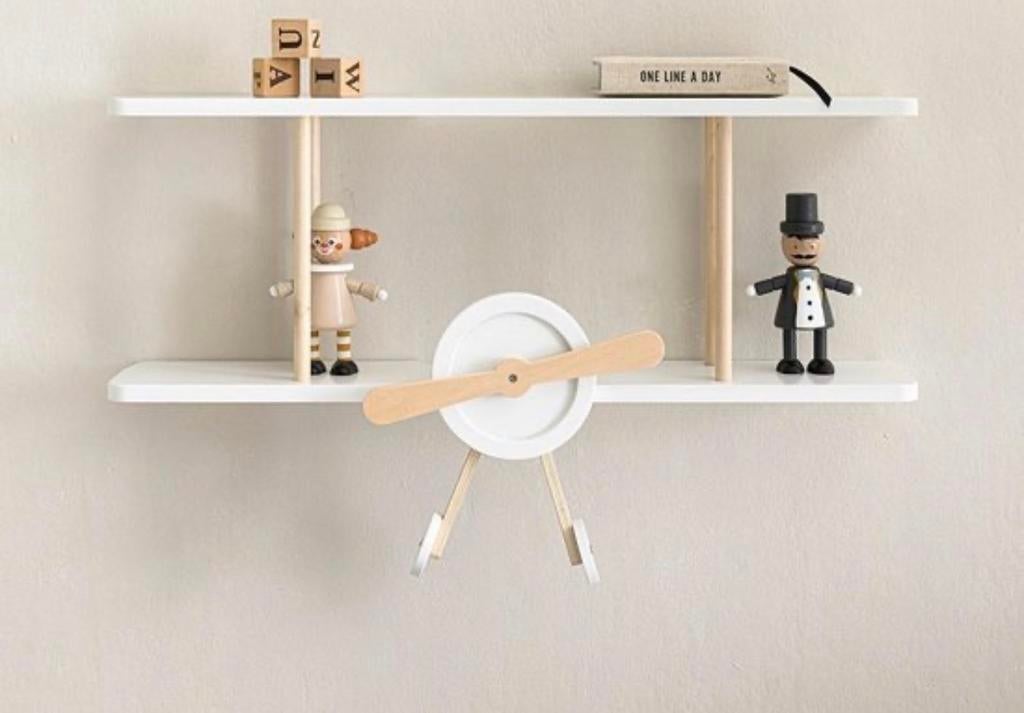 Petit Amelie vliegtuig boekenplank - Nieuw!, Huis en Inrichting, Woonaccessoires | Wandplanken en Boekenplanken, Ophalen, Nieuw