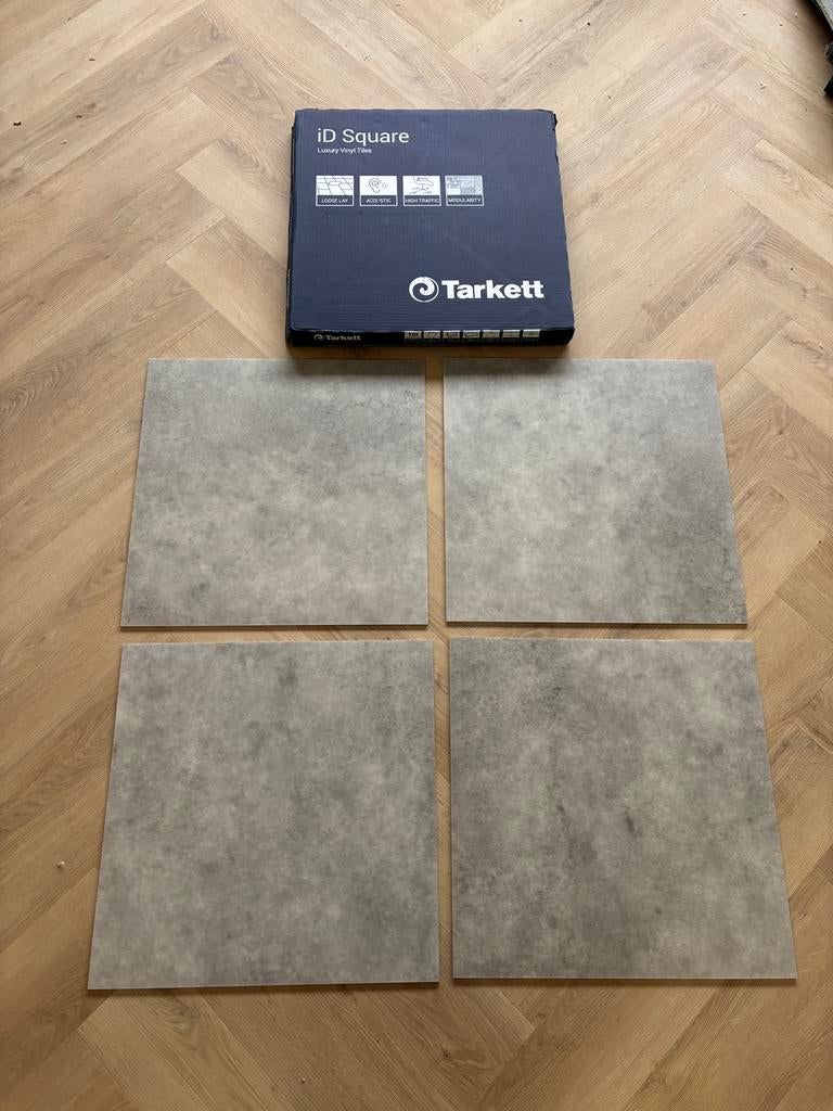 Tarkett PVC vloertegels 15m2, Doe-het-zelf en Verbouw, Tegels, Zo goed als nieuw, Wandtegels, Overige materialen, 60 cm of meer