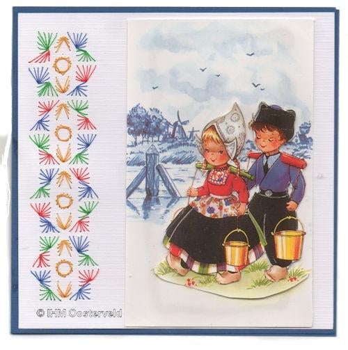 3D Kaart Blanco 2  Twee emmertjes water halen, Ophalen of Verzenden, Nieuw, Overige thema's