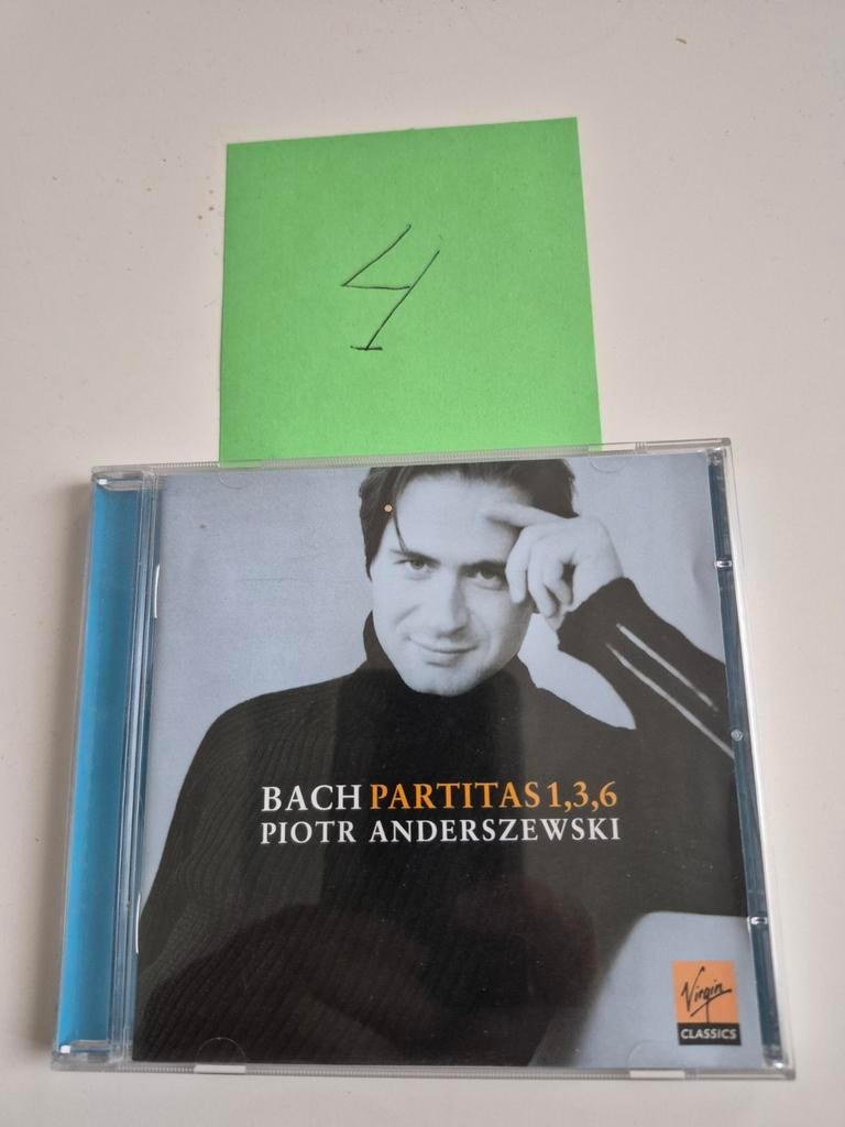 Bach Partitas 1,3,6 - Piotr Anderszewski (CD), Ophalen of Verzenden